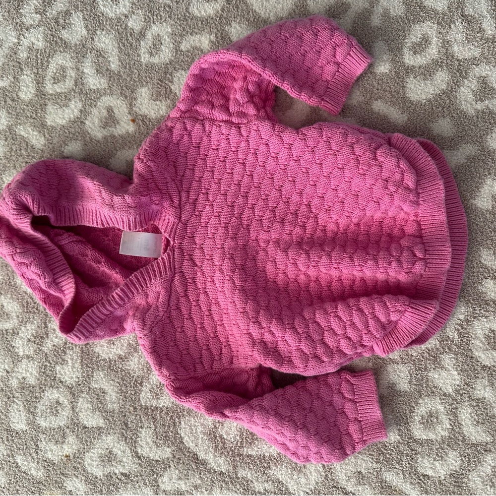 Carter's Pink Knit Sweater